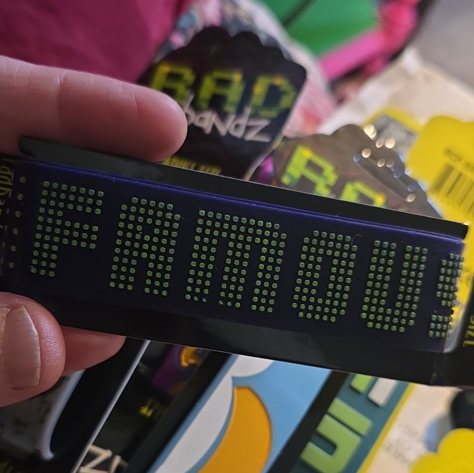 Rad Bandz Multicolor Silicone Bangle Bracelet Lot – Respect, Vincible, More