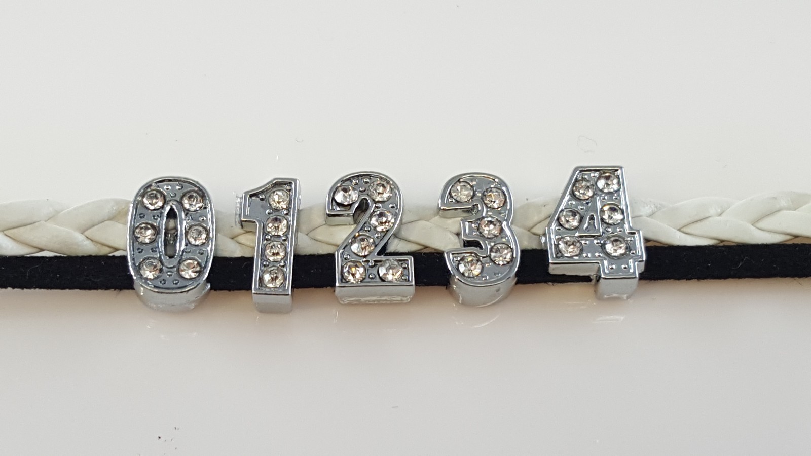 Personalized Custom Name Stainless Steel NB Wristband Bracelet Rhinestone Letter