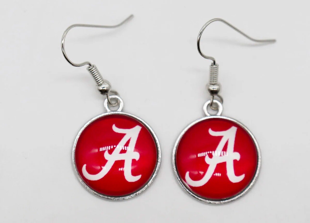 Alabama Crimson Tide Earrings NCAA Fan Gift Team