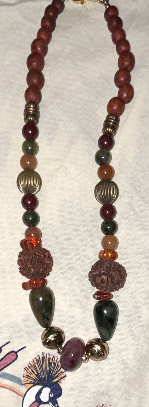 Unique Boho Necklaces. 70’s Organic Vibe, Great For Fall.