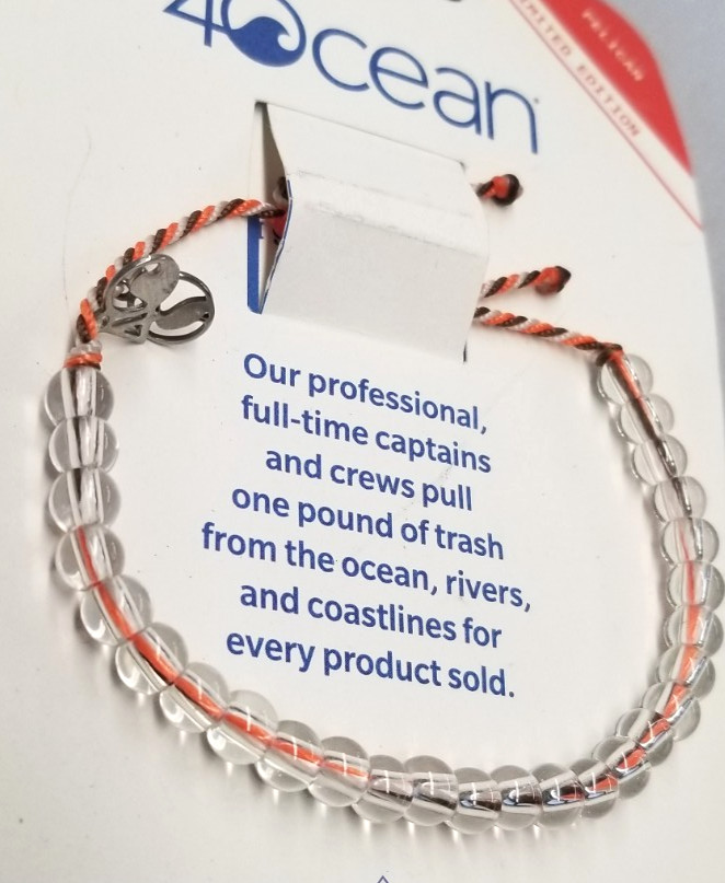 4Ocean Pelican Vintage Beaded Adjustable Bracelet 7″-13″