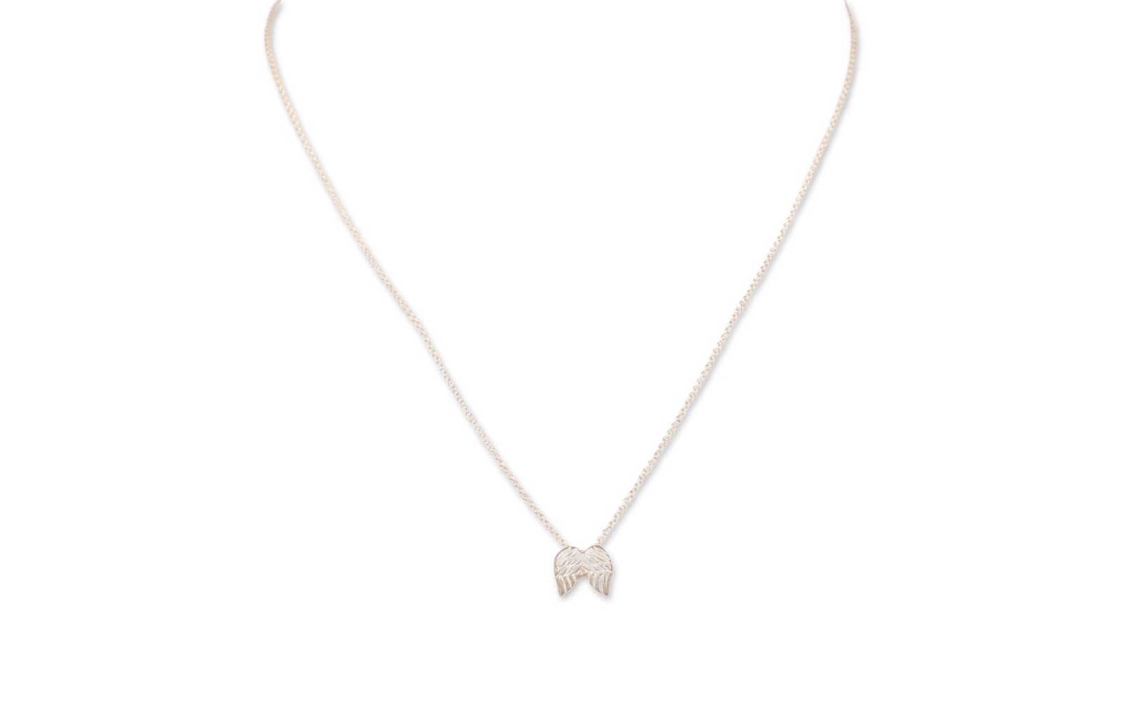 Dogeared 302094 Women’s Delicate Pendant Necklace Silver/ You Are An Angel