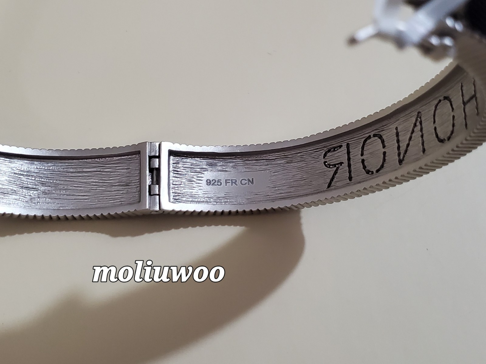 New Freida Rothman 925 Sterling Silver Rhodium Matte Finish CZ Honor Bracelet