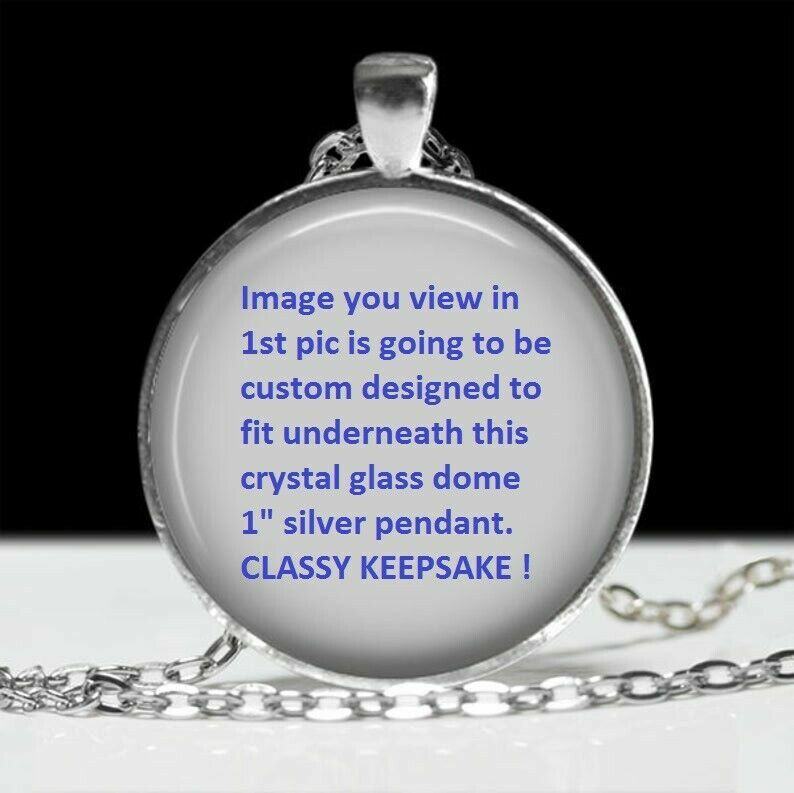 MAYAN INCA AZTEC Collectable Gift Art German Silver 1″ gem pendant 20″ necklace