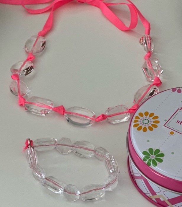 Stella & Dot Little Girls Izzie necklace Bracelet Adjustable Jewelry Gift Set