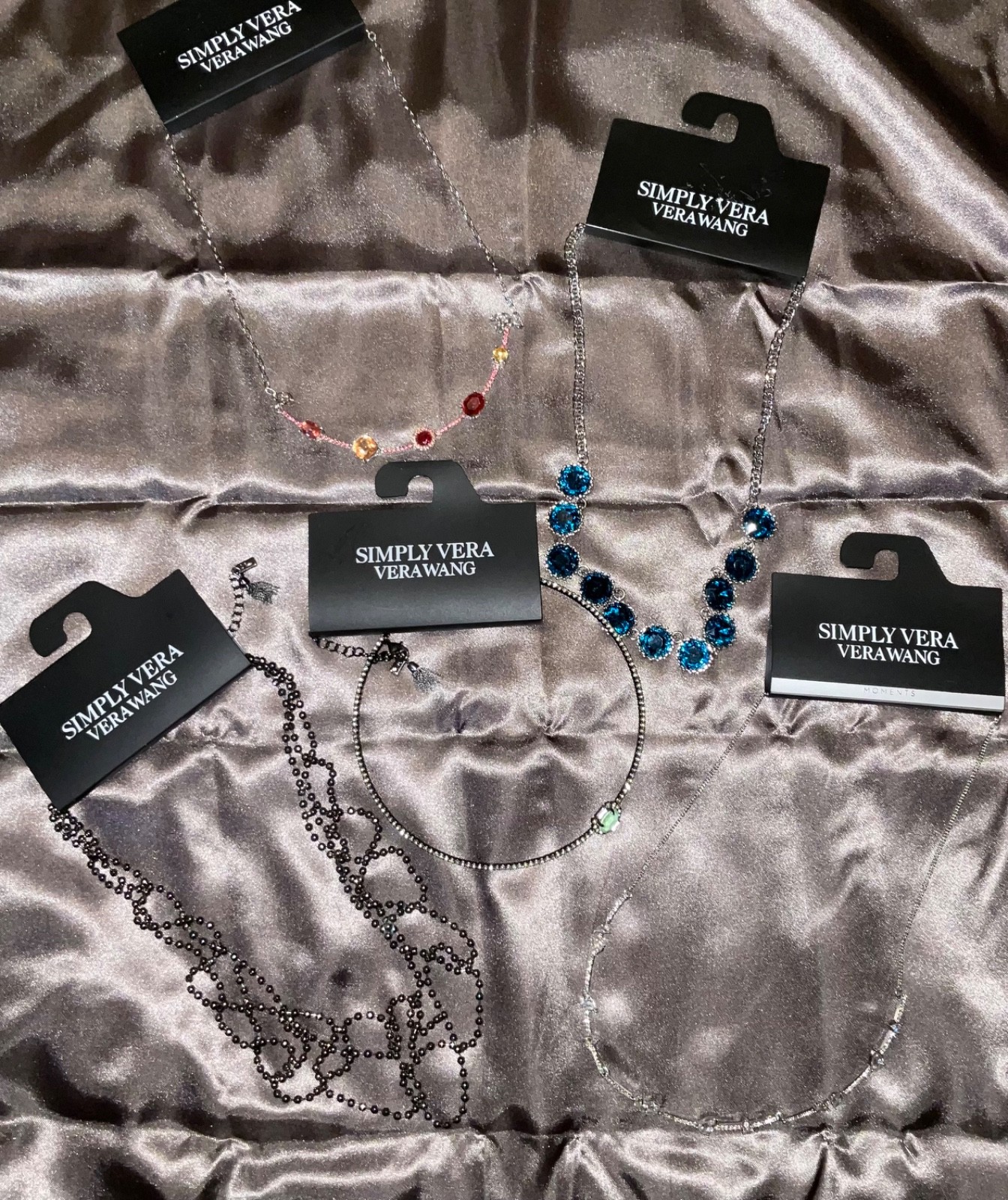 Simply Vera Wang Necklace Lot of 4