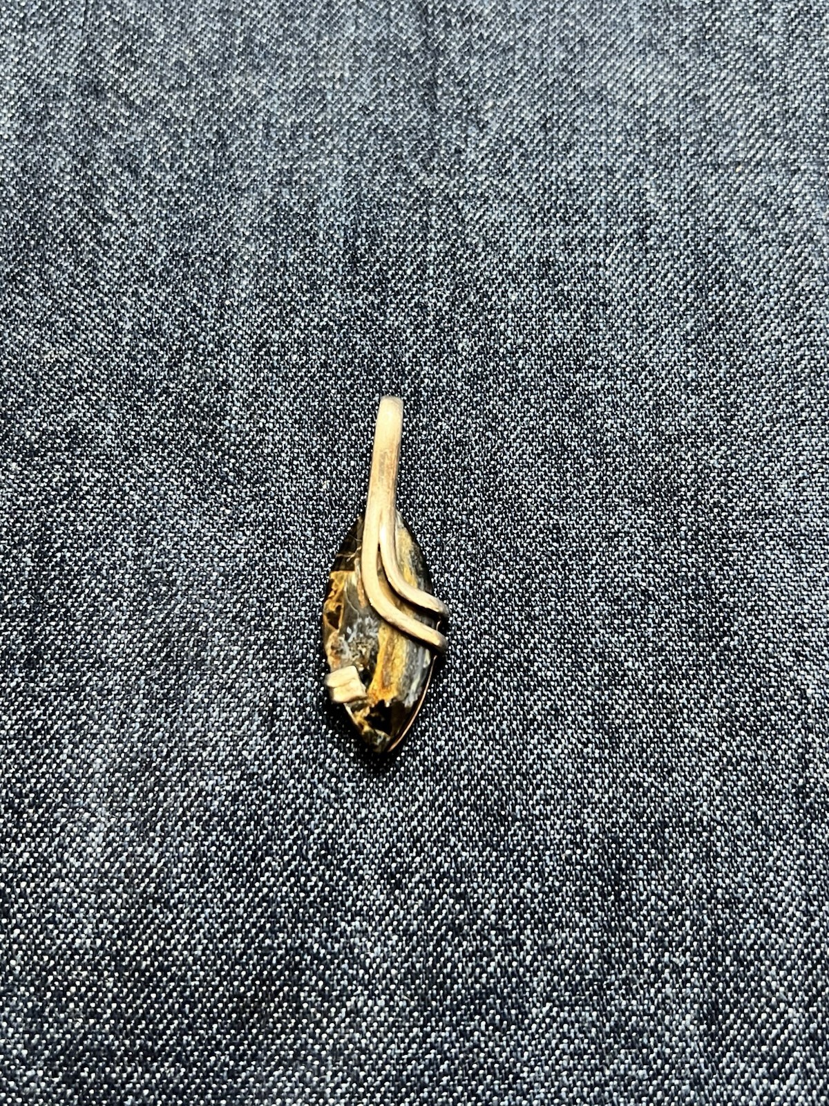 Pietersite Marquise Pendant
