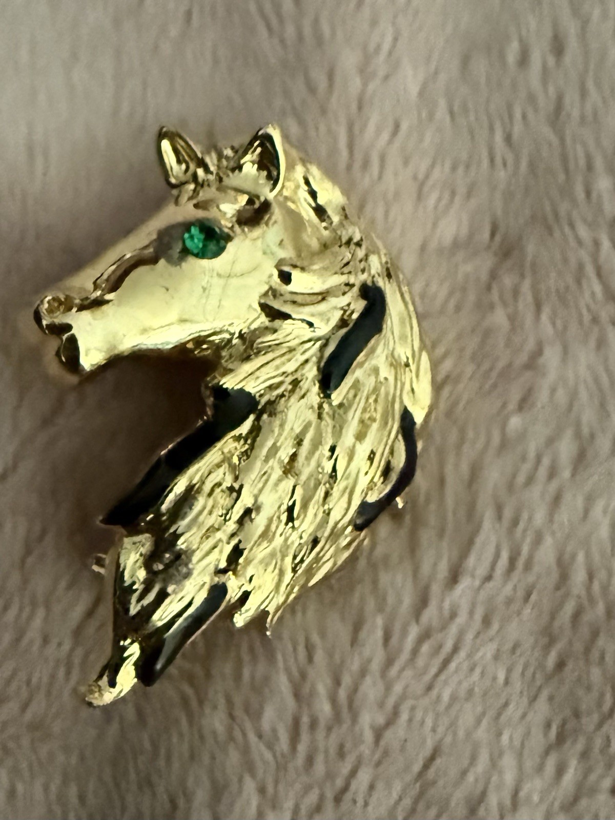Lot of 5 Signed Dangle Rhinestone Enamel Brooch Pins Horse Lion Turtle Tulip