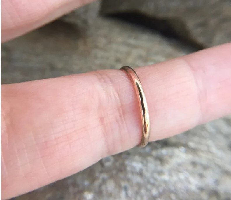 925 Solid Metal Women’s Daily Use Adjustable Band Toe Ring 14k Rose Gold Plated