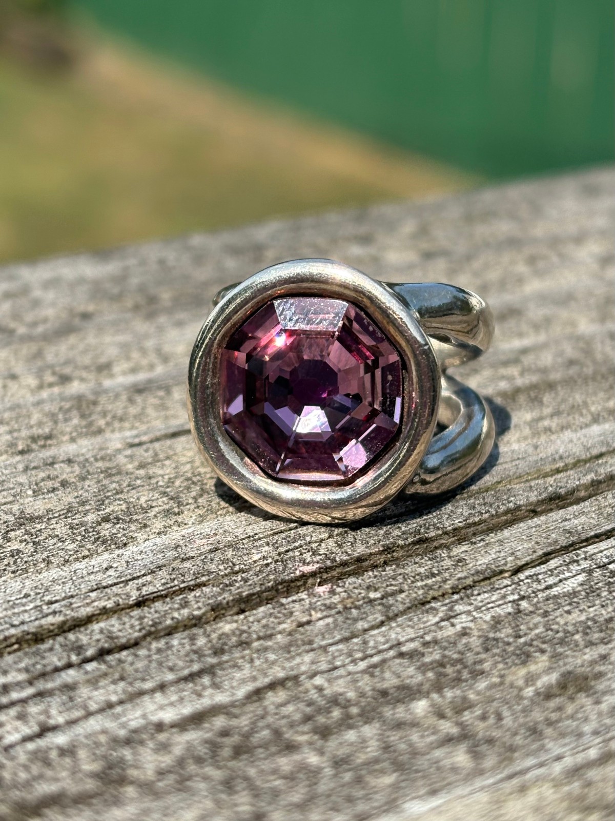 Uno de 50 Renaissance Pink Crystal Ring