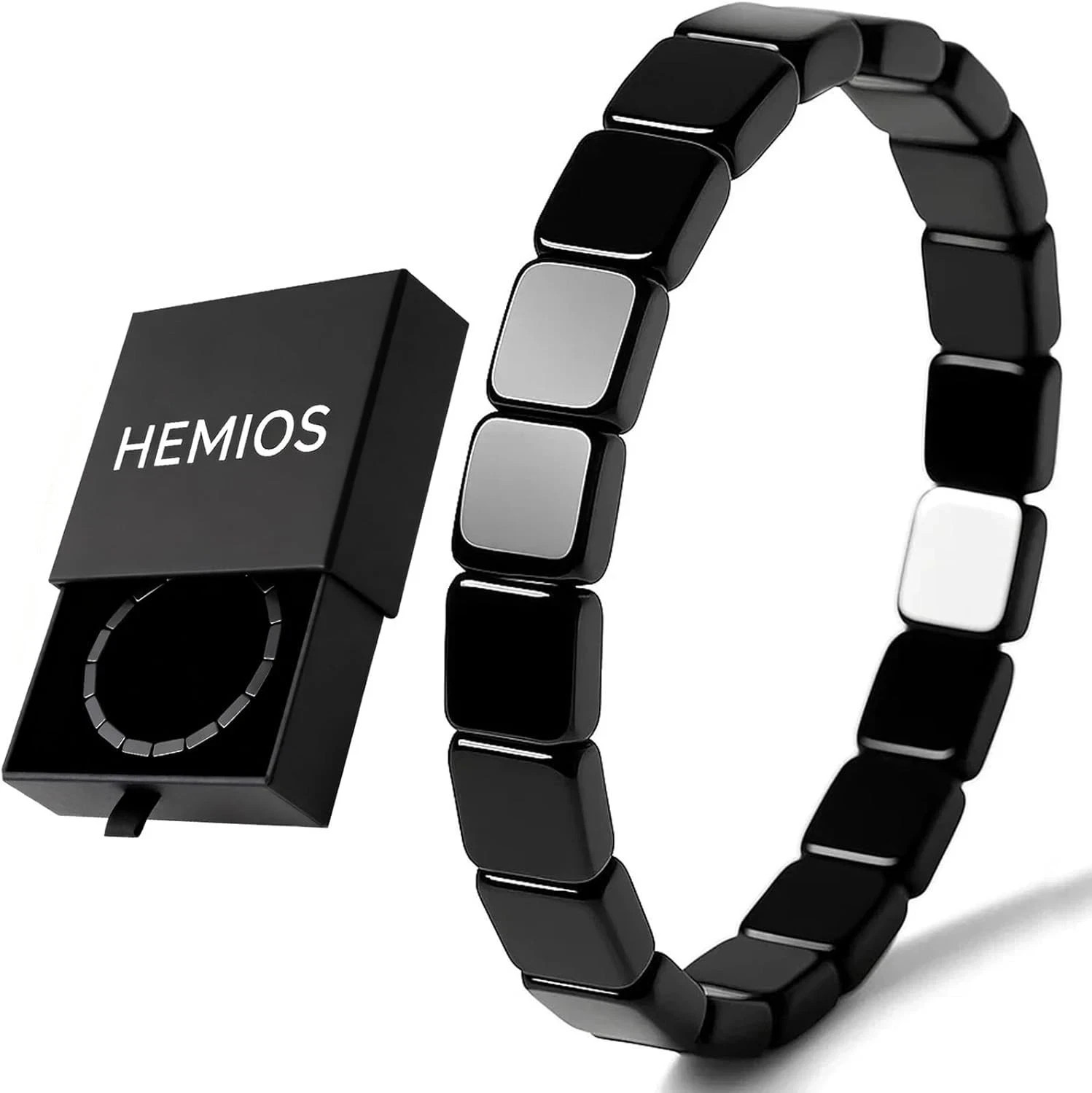 Hematite Bracelet Men – Reignites Masculine Energy, Natural Hematite Stone Be…