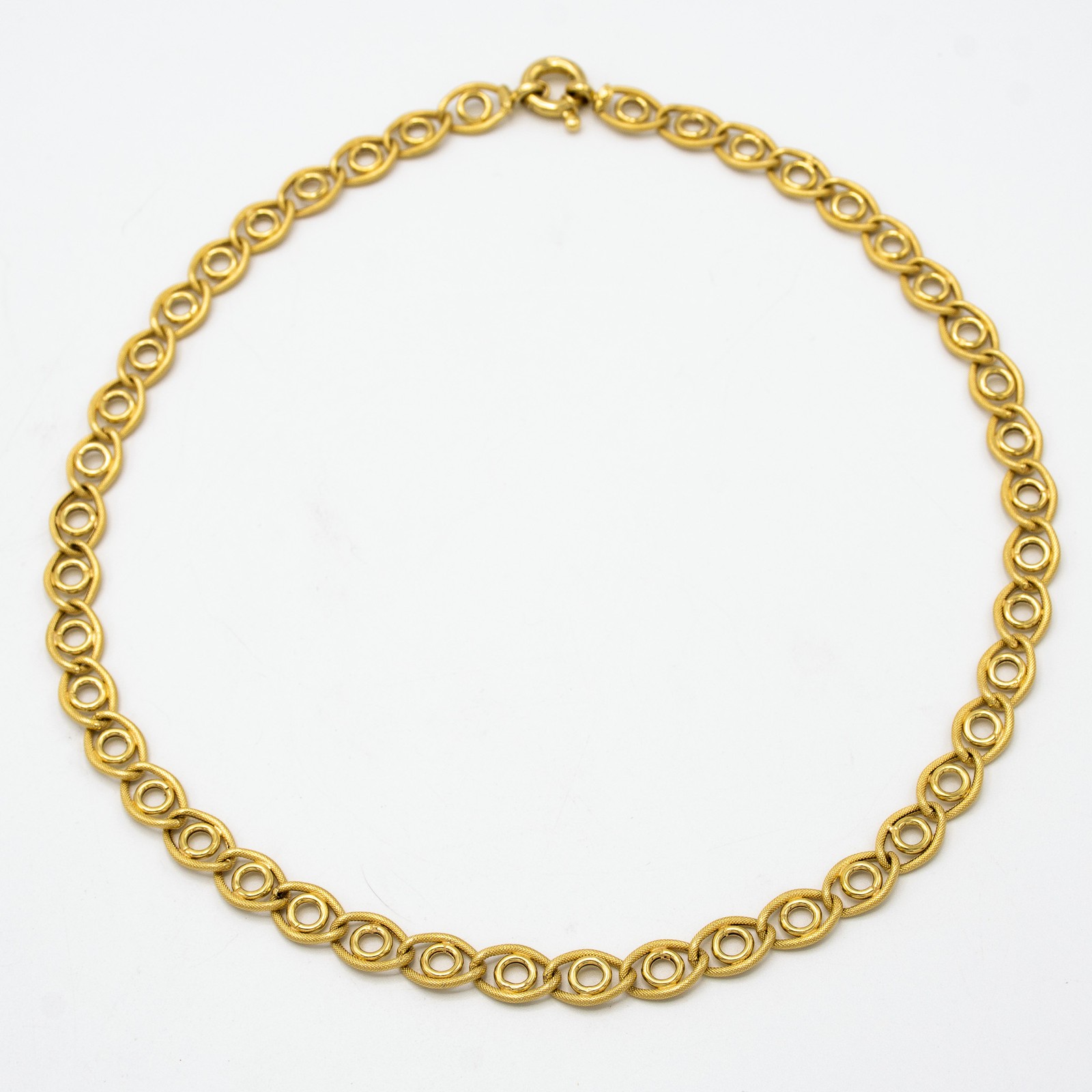 18kt yellow gold necklace yellow gold necklace E.112