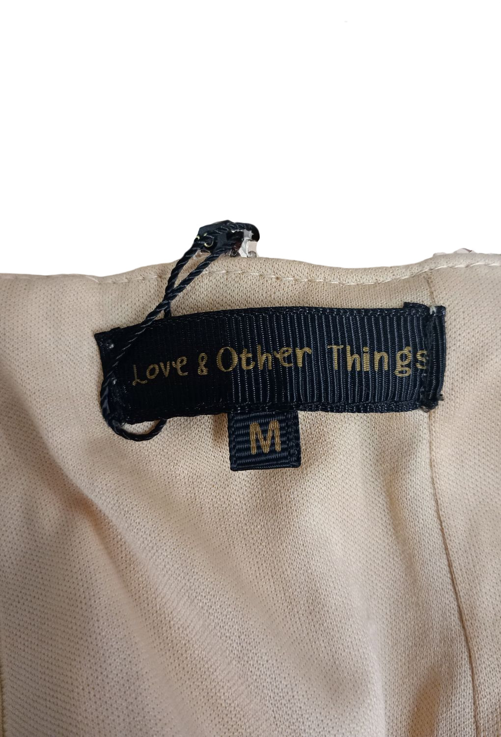 Love & Other Things Rose Gold Sequin Maxi Skirt – Size M – New With Tags