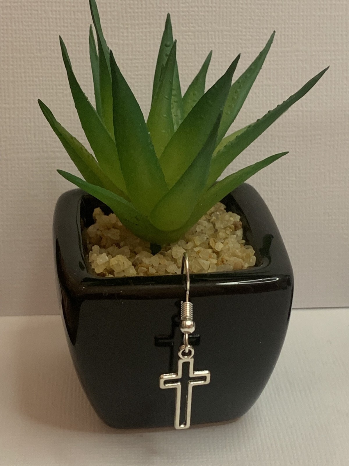 Cross Earring, Christmas Earring, Easter Earring, Cross Outline Earring, Jesus