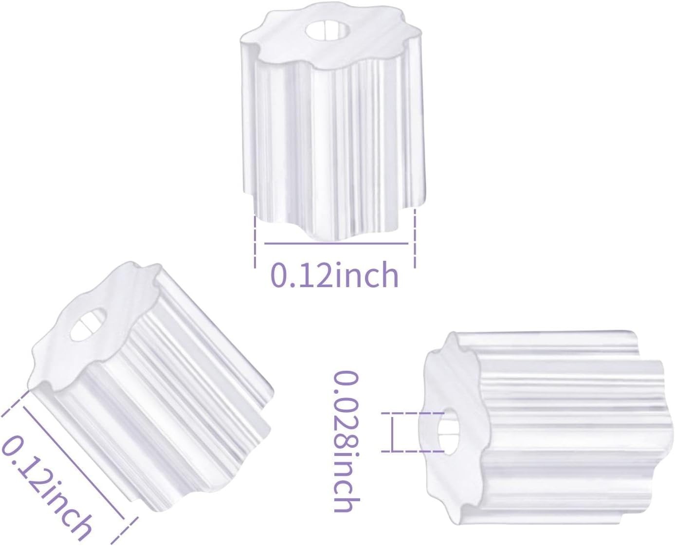 Soft Clear Silicone Earring Stoppers – 200PCS Replacement Backs for All Earrings