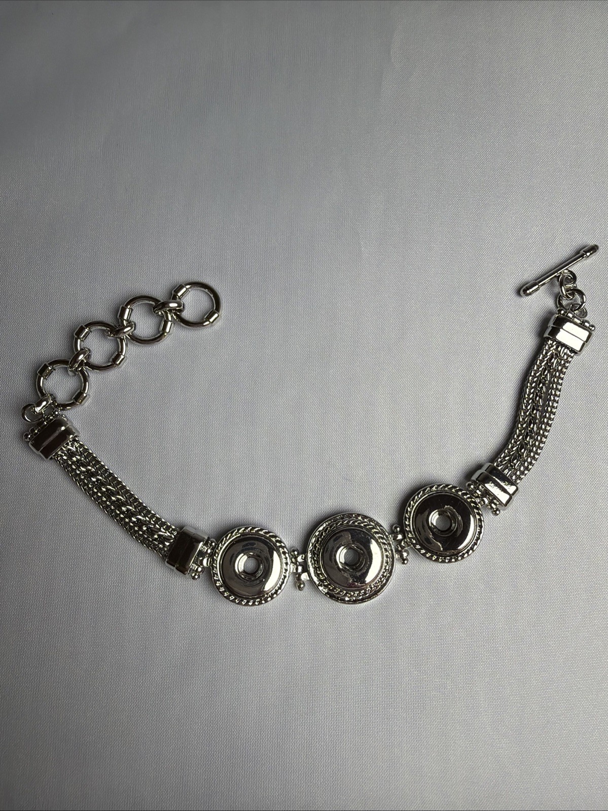 New Ginger Snap Charm Bracelet Western 12mm Gingersnaps Petite Snaps
