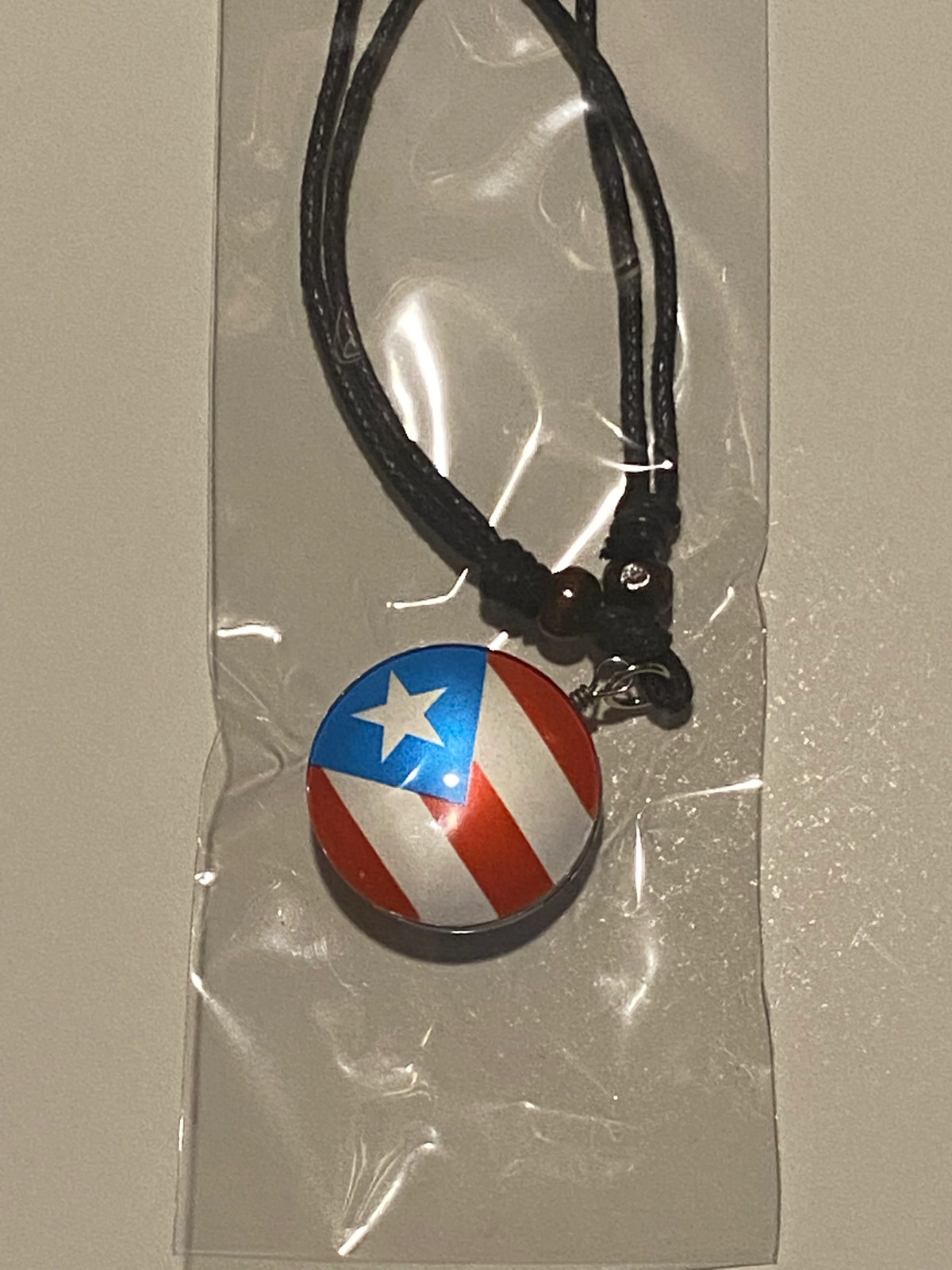 Puerto Rico Necklace with Flag FREE SHIPPING