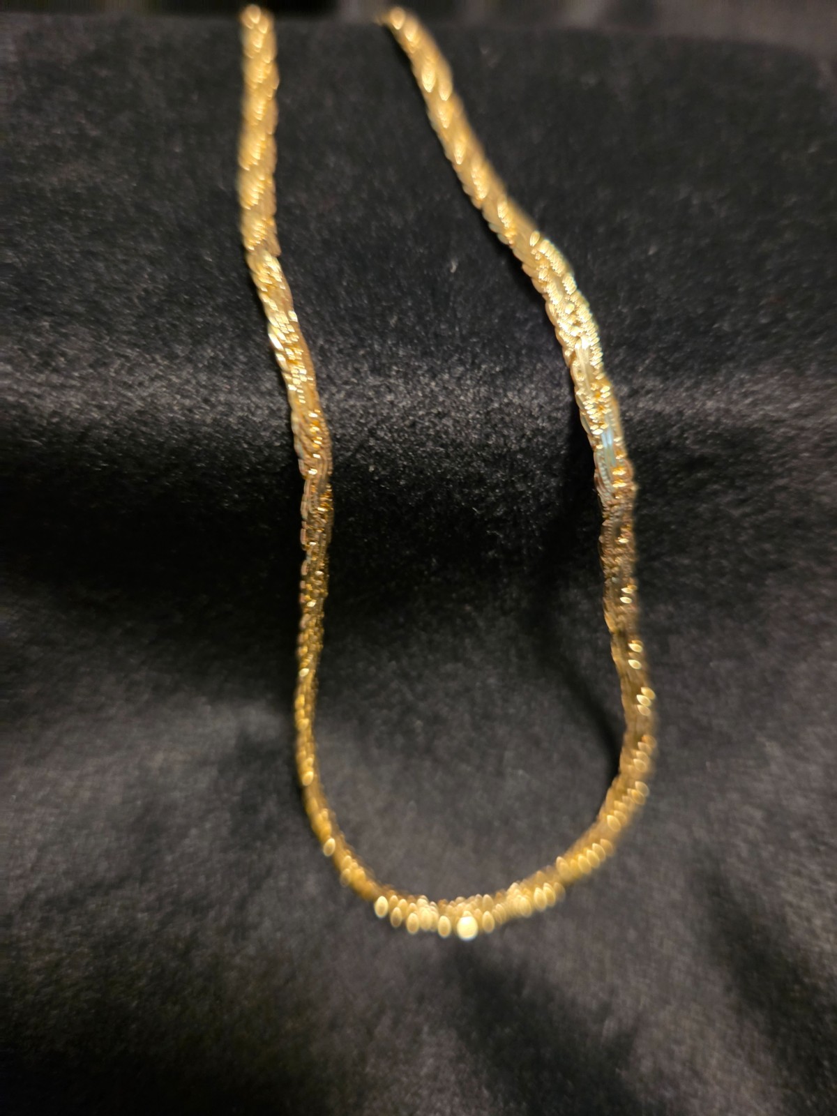 18k Yellow Gold Filled 18in Necklace