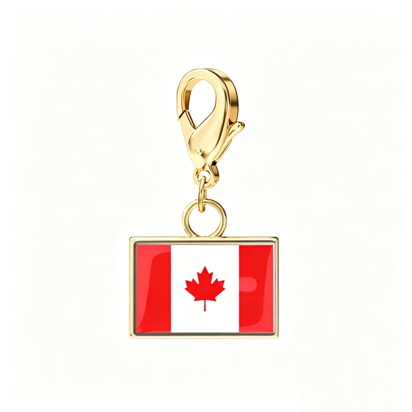 Recording Travel Memories Country Flag Charms Bracelet Stainless Steel Jewelry