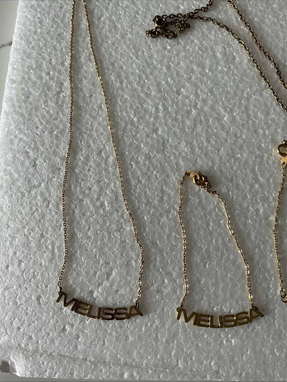 Personalized Name “ Melissa” Pendant Necklace, Bracelet, Locket Jewelry “M”