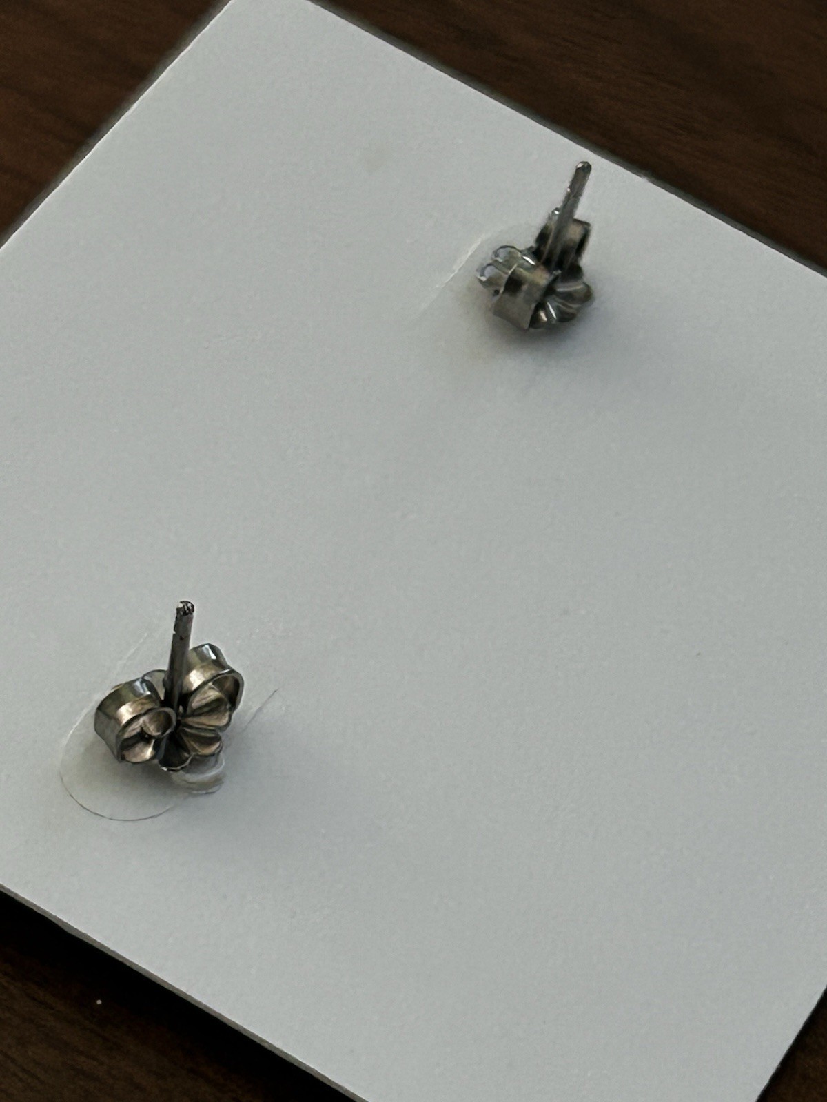 NIB – Tiny Lux Titanium – Hamsa Open Hand Stud Earring