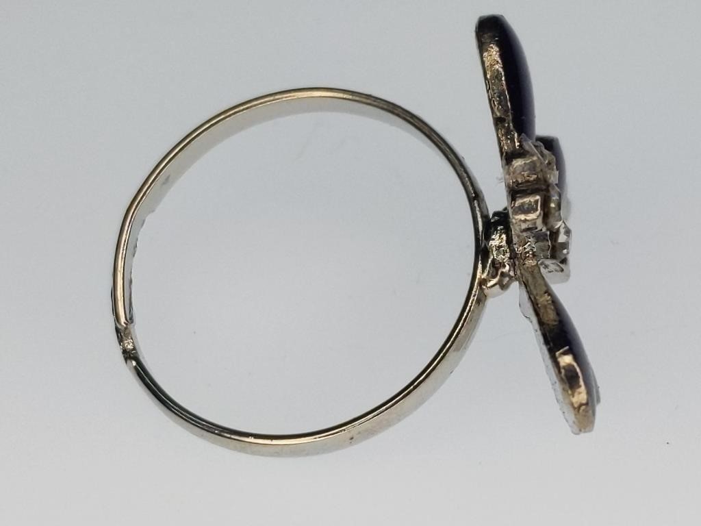 Yellow, Purple, Black, Orange, and Green Dragonfly Adjustable Fashion Rings