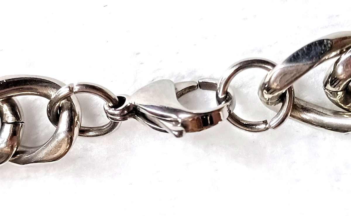 Heavy Mens Stainless Steel Cuban Curb Link Chain Necklace Silver 16mm 20″
