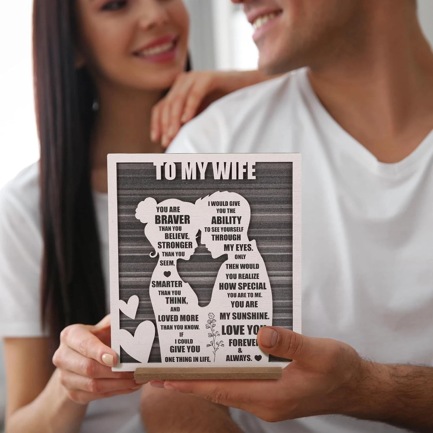 Gift for Wife from Husband, Wedding Anniversary Romantic Gifts for Her, Birthday
