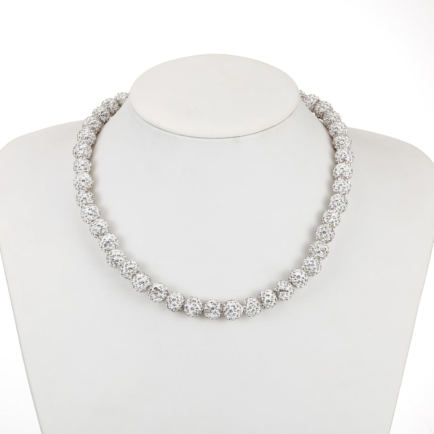 Baseball Beaded Chain Necklace for Men,Bling Ice Collection Baseball Necklace Gi