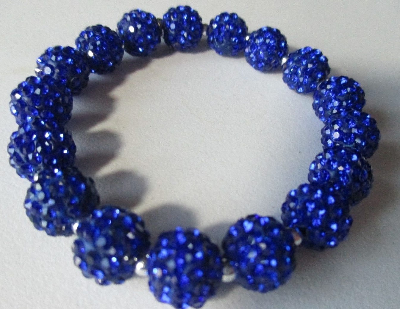 *Bling* *Bling*Crystal-Rhinestone-Royal Blue-Bracelet