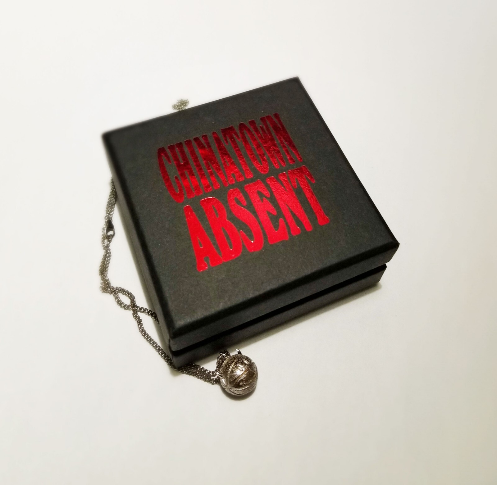 CTM x ABSENT NECKLACE Chinatown Market Exclusive New in Box Silver