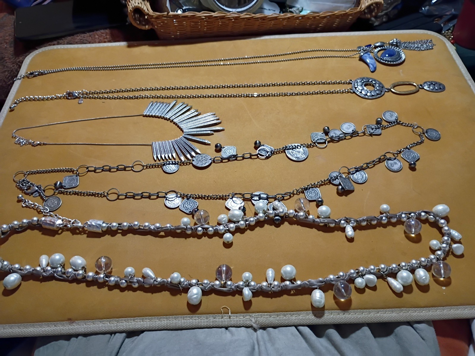 Five Chico Gorgeous Necklaces Native Look Very Pretty