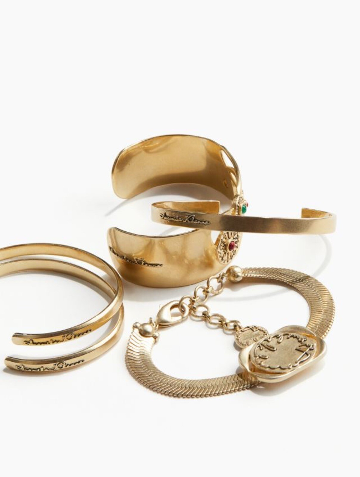 💛ANAMIKA KHANNA H&M 💛Bracelets set of 5 limited edition collectible XS/S