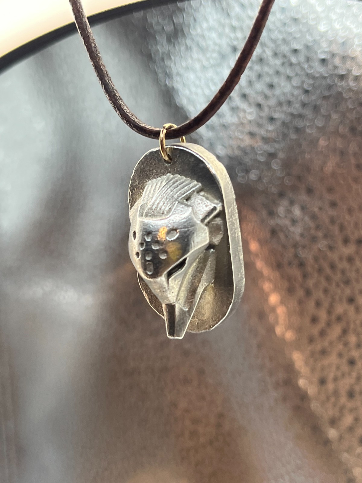 Metal Casted Overwatch “Ramattra” Tank Hero Resin 3D Printed Necklace Design