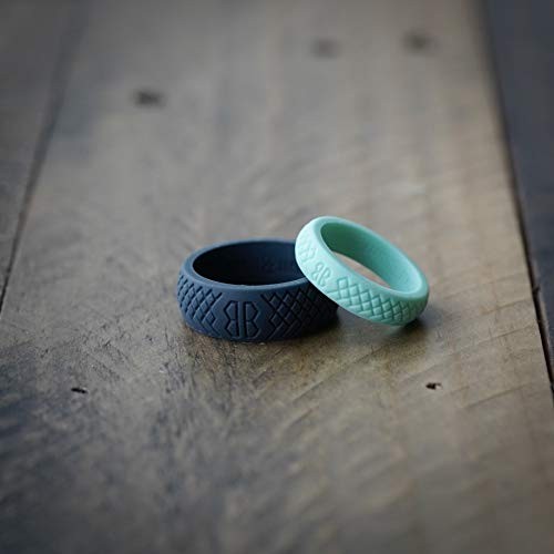 Silicone Ring For Men | Premium Rubber Wedding Band | Perfect for Tactical Jo…