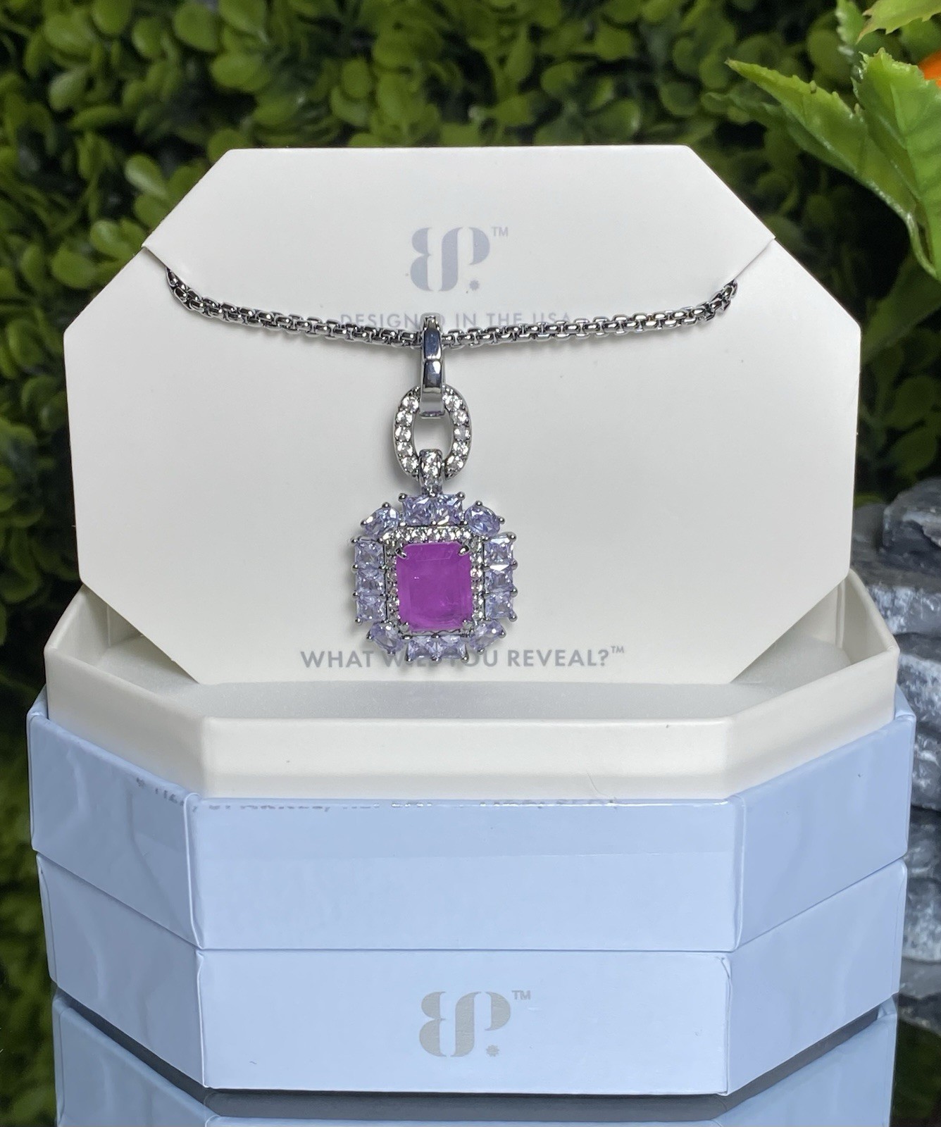 Bomb Party Necklace NK 73304 “Sparks In The Sky”💜Original Collection