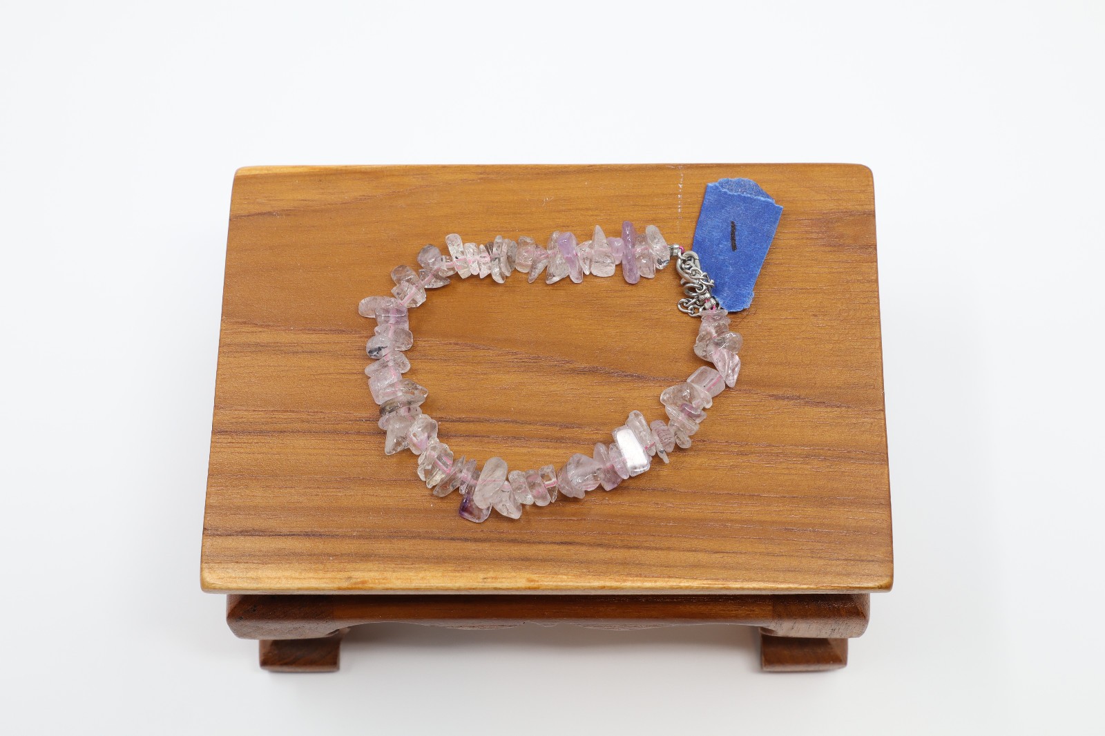 Natural Amethyst “Super 7” Adjustable Beaded Chip Bracelets