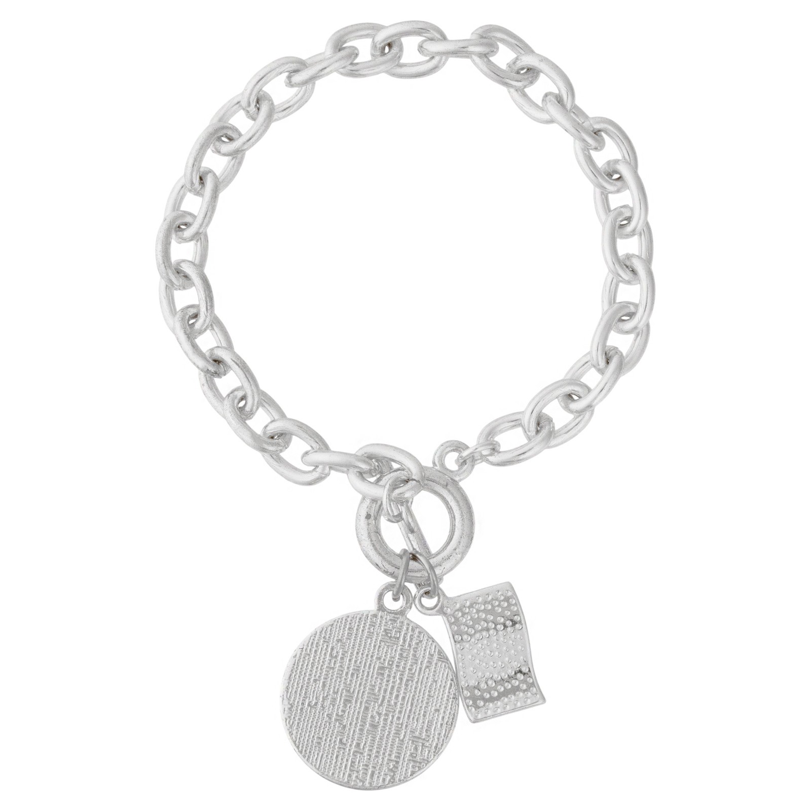 United States Air Force Seal Stainless Steel Charm Bracelet