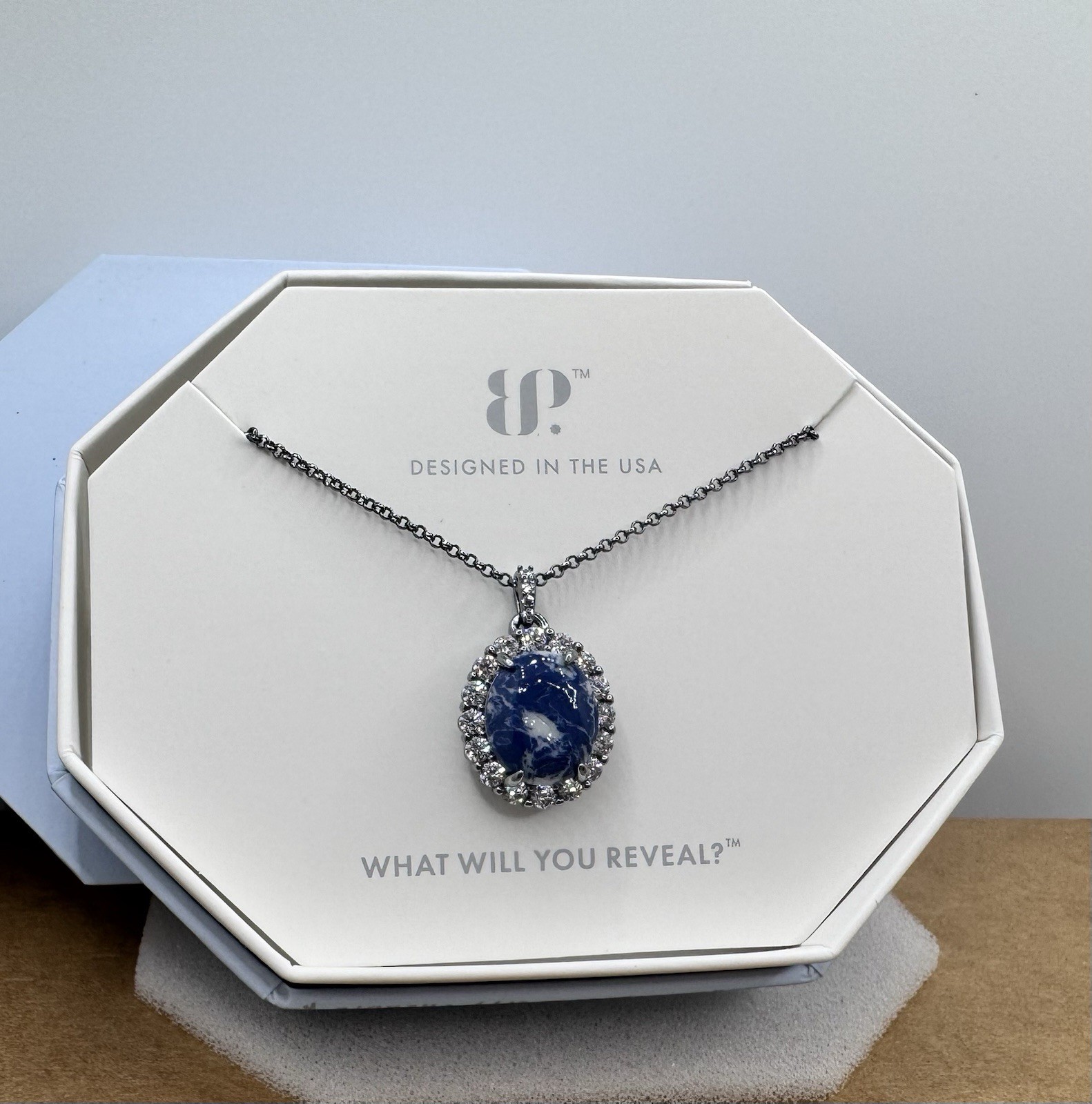 Bomb Party NK65924 The 2424 Necklace Lapis Mag/hema (bg 59)