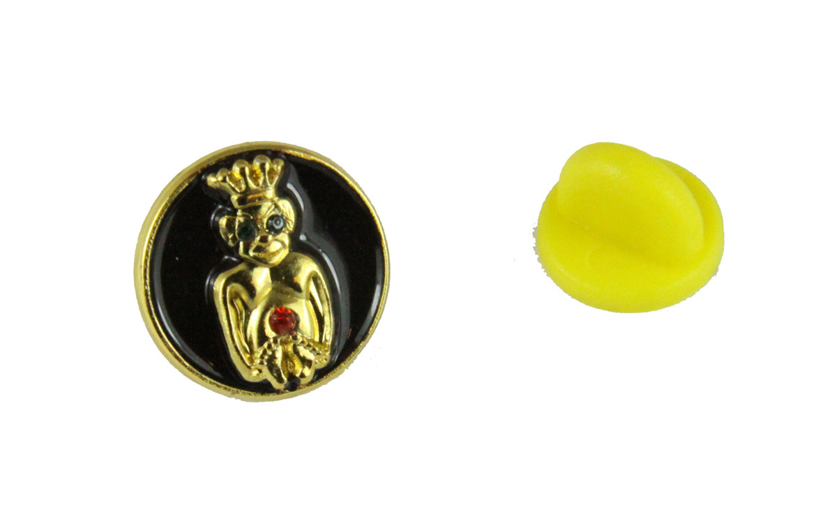 6030781 ROJ Jester Lapel Pin Biliken Royal Order of Jesters Billiken Tie Tack
