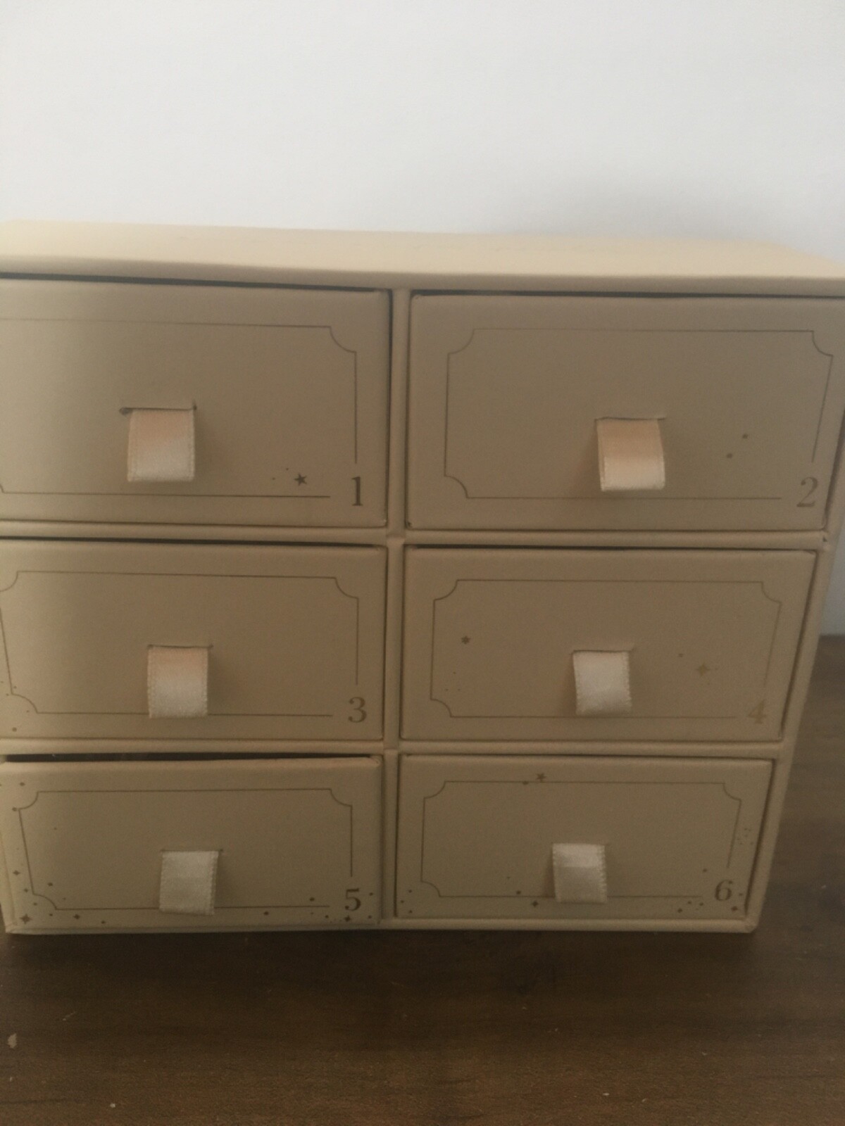 New Free People 6 Drawers Ariana Ost Assort Countdown Jewelry Box