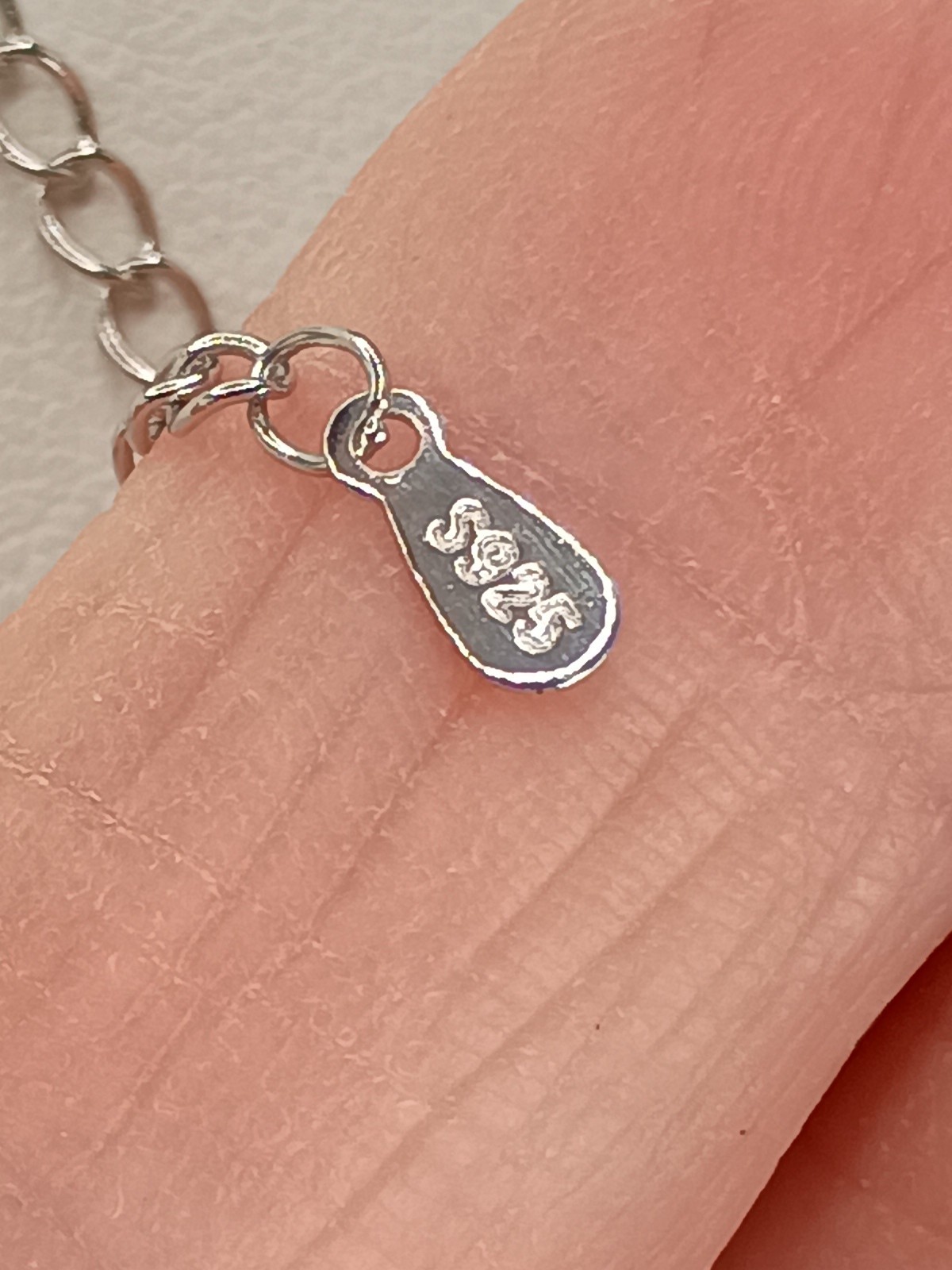 Sterling Silver Love Knot Pendant Necklace Cubic Zirconia Infinity