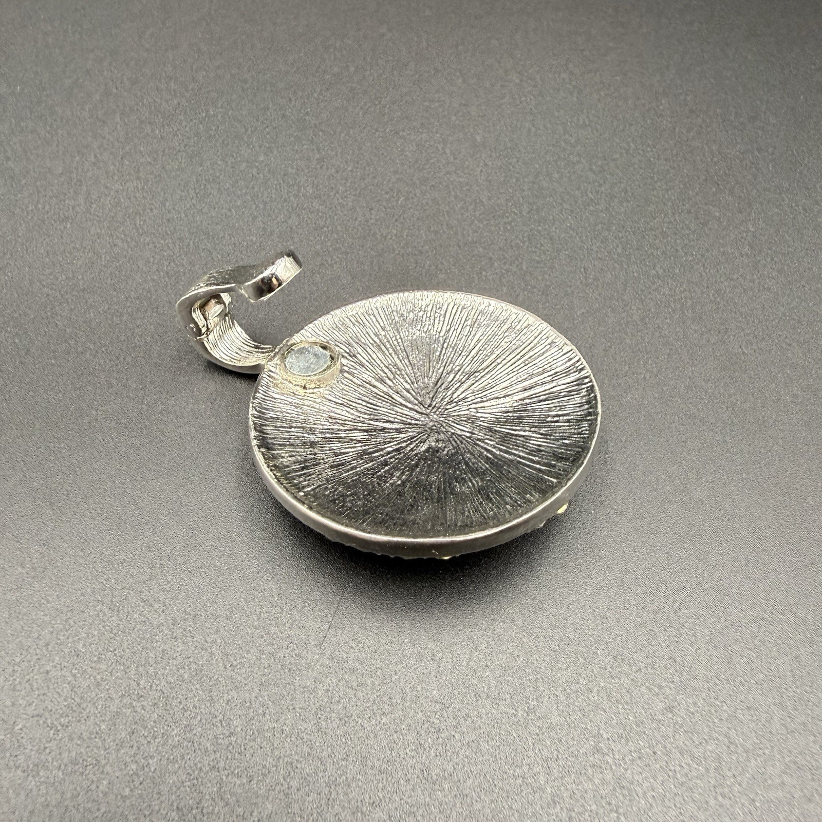 Rhinestone Baseball Pendant With Strong Magnetic Closure 2 Inch