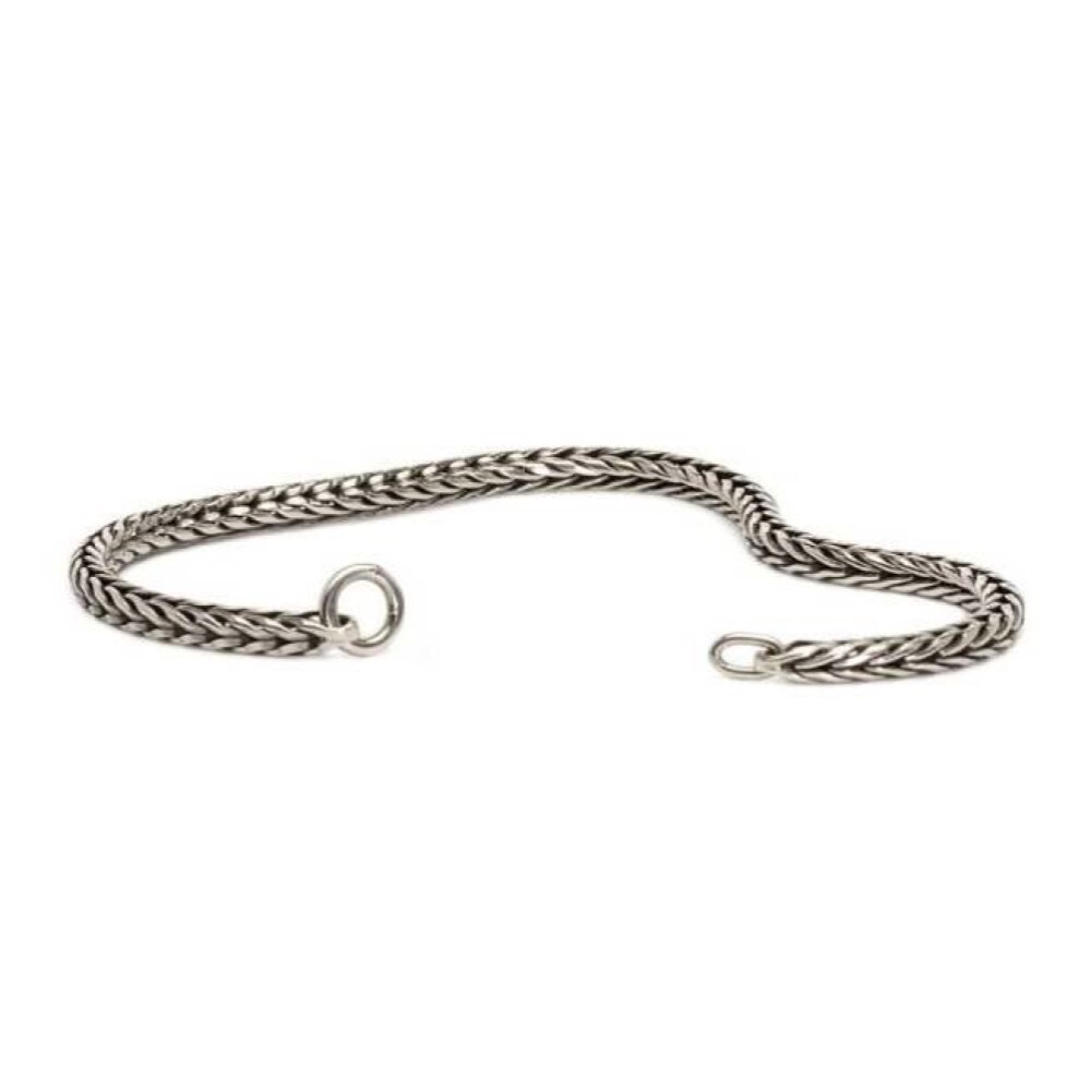 Trollbeads Original Foxtail 15225 Bracelet Silver 9.8 (8.8 actual) inch :0