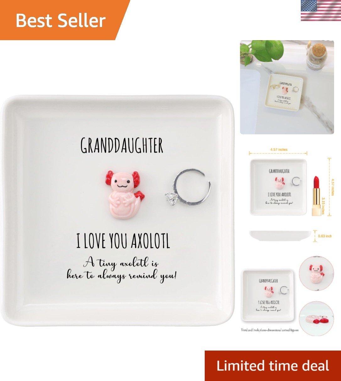 Sleek Portable Jewelry Organizer – Granddaughter Gifts for All Occasions
