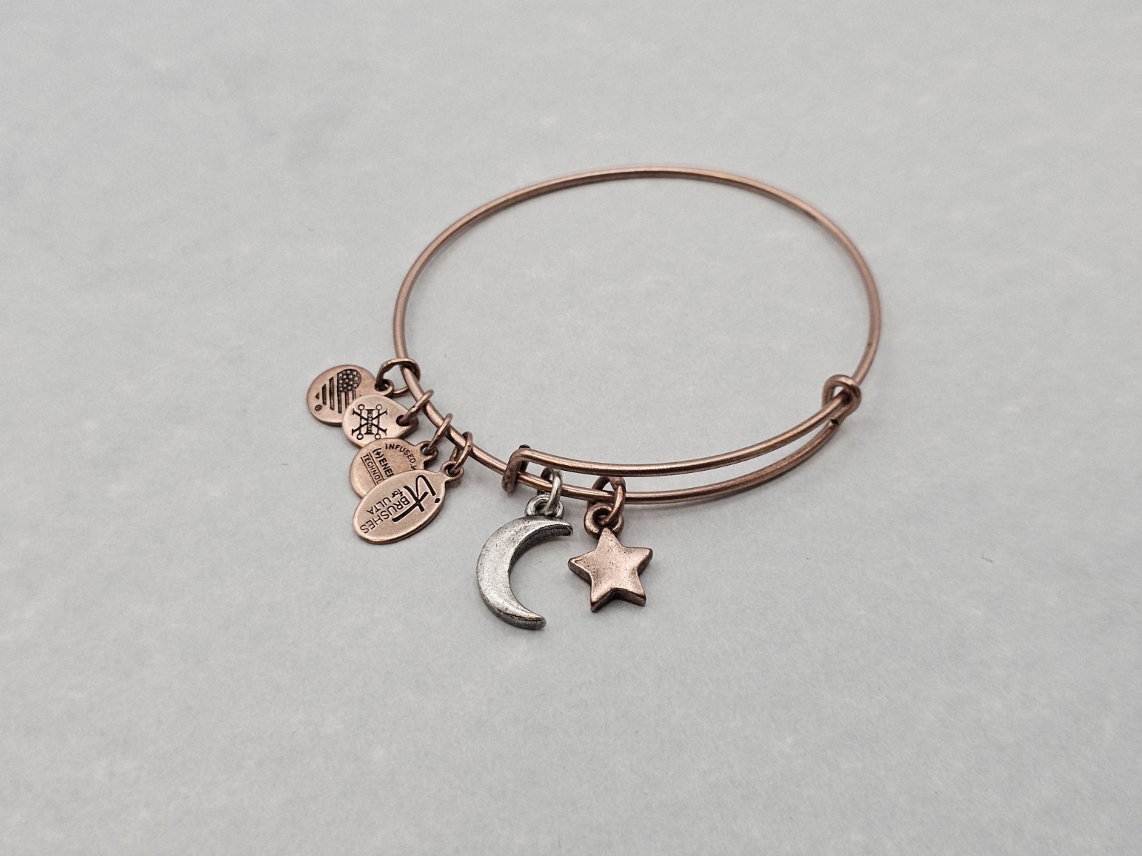 Alex & Ani Ulta Collection Silver and Rose Gold Tone With Celestial Design ✨️