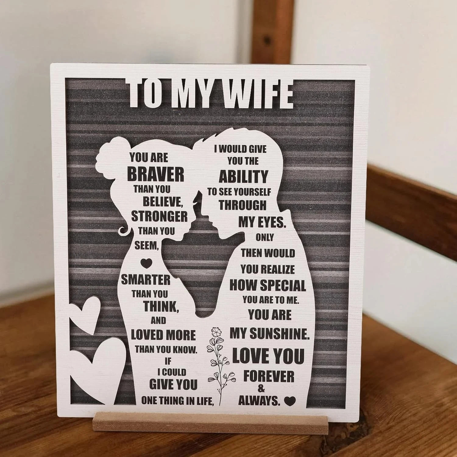 Gift for Wife from Husband, Wedding Anniversary Romantic Gifts for Her, Birthday