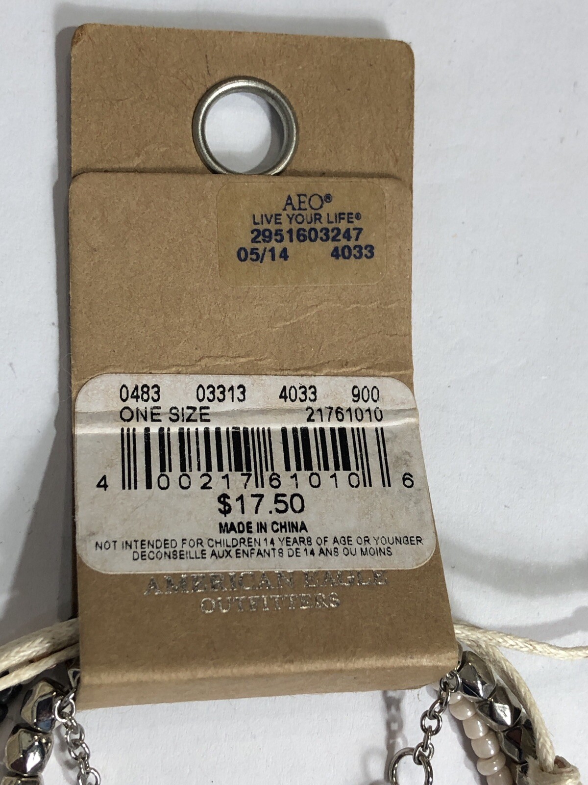 American Eagle Outfitters Stacking Bracelet Set of 4 – 7 in to 7.5 in Length NWT