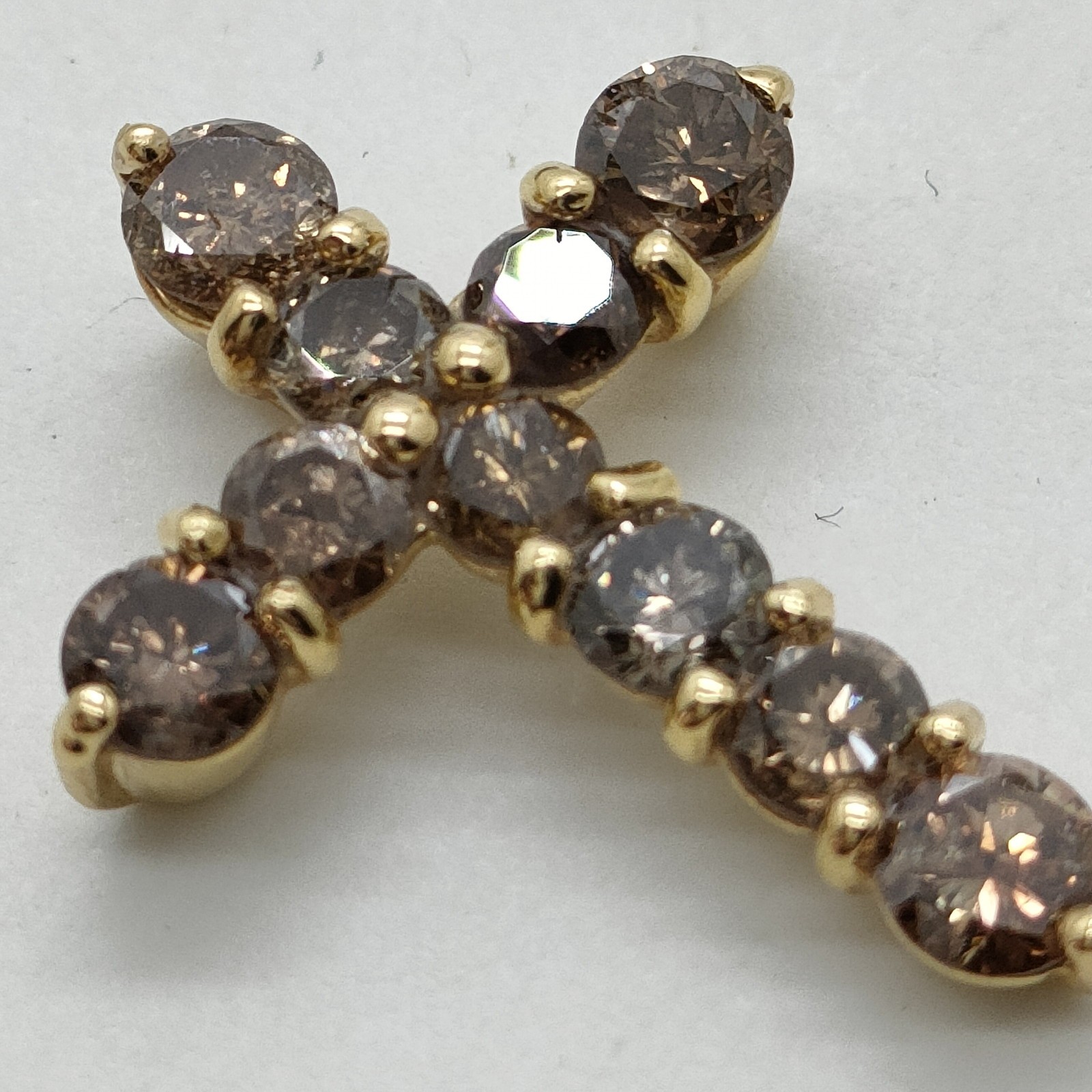 Jewelry Pendant Head Natural Diamond 2ct Gold 3294963