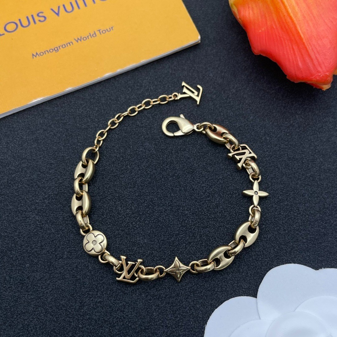 LOUIS VUITTON Bracelet Monogram Colorful Beautifull Excellent Goregeous